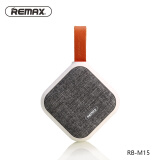 REMAX睿量 M15便携蓝牙车载音箱 布艺皮带迷你低音炮户外音箱 蓝牙4.0/4.1 白色