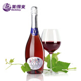 【美得来蓝莓起泡酒气泡香槟 750ml*2支装组合
