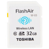 东芝（TOSHIBA） 32G FlashAir 第三代无线局域网嵌入式 SDHC存储卡 Class10（新老包装随机发货）