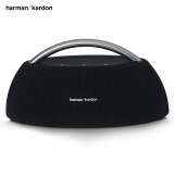 哈曼卡顿 （Harman Kardon） GO+PLAY 全新一代边走边唱 桌面立体声音箱 电脑蓝牙音箱 户外便携音响 黑色