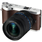 三星（SAMSUNG) NX300 微型单电套机（18-55mm镜头）棕色 2160万像素 WIFI传输 1/6000秒快门 内附16G卡