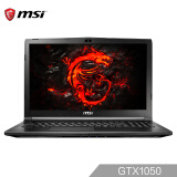 微星(MSI)GL62M 7RD-223CN GTX1050 15.6英寸游戏笔记本电脑(i7-7700HQ 8G 1T+128G SSD 赛睿游戏键盘)黑