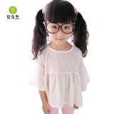底衫 韩版时尚娃娃衫qf12043 粉色 100码:衣服