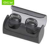 QCY Q29 迷你真无线TWS蓝牙耳机 单双耳使用 小米苹果安卓手机通用 灰色