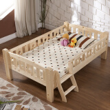 儿床儿童床实木护栏环保安全松堡代加工矮床 