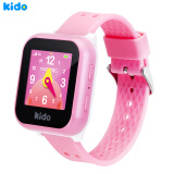 Kido 儿童手表K2 4G全网通 智能儿童电话手表 360度安全防护 小小天才男孩礼物 6重定位  学生粉色