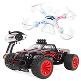 【碟中碟套装和双鹰遥控车吉普牧马人可开车门