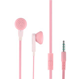 欧凡（OVANN） OV-E15 手机耳机 立体声耳塞式耳机 可通话 白粉色