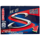 炫迈（Stride）无糖口香糖水蜜西瓜味12片 糖果零食21.6g （新老包装随机发货）
