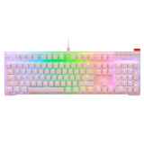火酷（AC）坎 RGB幻彩式机械键盘  白色 凯华青轴