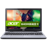 宏碁（acer） V3-572G 15.6英寸超薄本 （i5-4210U 4G 500G GeForce 840M 2G独显 win8.1 料号59TB）银色