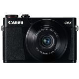 佳能（Canon）PowerShot G9X 数码相机 黑色 (2020万有效像素 DIGIC6处理器 28-84mm变焦)