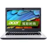 宏碁(acer) E5-471G-596W 14英寸笔记本电脑(i5-5200U 4G 500G GeForce 840M 2G独显 win8.1)珍珠白