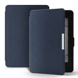 柯帅 kindle保护套 亚马逊958 Kindle Paperwhite3  电子书阅读器 铁磁扣藏青色