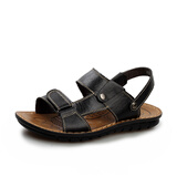 鞋人字拖男凉拖鞋夏季休闲男鞋 5865黑色 41: