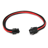 GELID 显卡6pin延长线 红黑色 （6针电源线/40cm长度/GC6P-PCI-R）