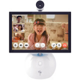 小鱼在家（ainemo）家庭智能陪伴机器人黑色1080P wifi智能无线网络摄像机多方通话视频会议 3秒回家即刻陪伴