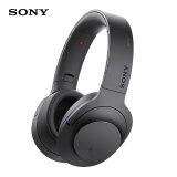索尼（SONY）h.ear on Wireless NC MDR-100ABN 无线降噪立体声耳机（黑色）