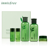 悦诗风吟 Innisfree 新绿茶精萃保湿平衡水乳套装 （水200ml+露160ml+水15ml+露15ml+霜10ml）