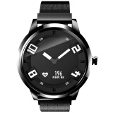 联想 Watch X 智能手表 米兰尼斯款 黑色 手势拍照 80米防水 心率/睡眠监测 智能运动手表
