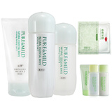 泊美套装 植物芯润白凝亮美白洗面奶水乳液三