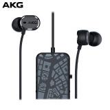 AKG N20NC 主动降噪入耳式耳机 智能消噪音乐耳麦 三键式线控麦克风 兼容安卓苹果 黑色