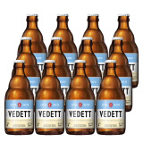 白熊啤酒比利时进口啤酒白熊白啤酒VEDETT330ML*12瓶