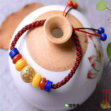 明觉 满蜜蜜蜡9mm大珠径 50g以上 鸡油黄和老