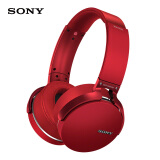 索尼（SONY）MDR-XB950B1 无线蓝牙 重低音立体声耳机 头戴式 红色