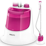 飞利浦 (PHILIPS) 蒸汽挂烫机 家用单杆1500W熨衣 手持/挂式电熨斗 GC501/98(樱花粉)