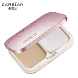 卡姿兰（Carslan）恒丽透明粉饼01#瓷白色9g（裸妆 遮瑕 控油 持久 定妆）新老包装随机发货