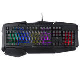 达尔优（dareu）LK160彩色版键盘 电竞键盘 游戏键盘 键盘有线 键盘自营 笔记本电脑键盘 多彩键盘