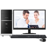 海尔（Haier）天越Y3-Z353i台式电脑(Intel四核J1900 4G 500G 键鼠 WIFI Win8.1 )办公电脑