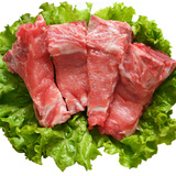 【苏食 冷冻黑毛猪肉土淮猪 后臀肉 500克和刘