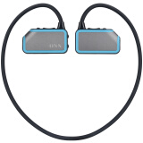 欧恩 ONN X3  蓝牙运动MP3 可通话运动蓝牙耳机 蓝灰色