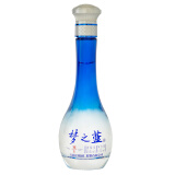 洋河蓝色经典 梦之蓝M1 45度 单瓶装白酒100ml 口感绵柔浓香型