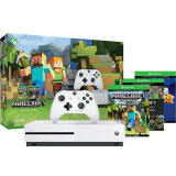 【Xbox One S国行主机】微软（Microsoft） Xbox One S 500GB家庭娱乐游戏机 《我的世界》同捆限定套装