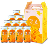 韩国原装进口 九日(Jiur)芒果果汁饮料 175ml*15瓶 礼盒装