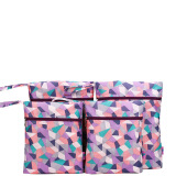MOMOgirl女旅行衣物收纳袋整理袋M9514紫色糖果