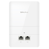 TP-LINK TL-AP1300I-PoE 1300M双频无线面板式AP 企业级酒店别墅wifi接入 POE供电 AC管理