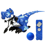 银辉玩具儿童智能机器人电动玩具高科技电子宠物玩具-我的宠物恐龙(蓝色)SLVC884830CD00101