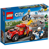 乐高(LEGO)积木 城市组系列City追踪重型拖车5-12岁 60137 儿童玩具 男孩女孩 情人节礼物