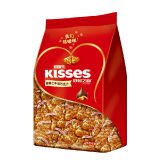 好时（Hershey’s）Kisses袋装散装 扁桃仁巧克力（婚庆喜糖）糖果休闲零食500g