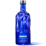 绝对伏特加（Absolut Vodka）洋酒 棱境限量版 700ml