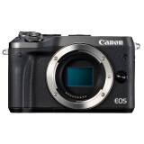 佳能（Canon）EOS M6 微单相机 数码相机 微单机身 黑色 Vlog相机 视频拍摄