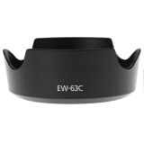 天气不错 佳能EW-63C 58mm卡口遮光罩可反扣 适合EF-S 18-55mm f/3.5-5.6 IS STM相机镜头70D/700D/100D等
