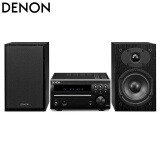 天龙（DENON）RCD-M40 音响 音箱 CD机 USB播放机 HIFI迷你组合 桌面台式CD音响 家庭音响 黑色