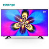 海信（Hisense）LED55EC520UA 55英寸 VIDAA3 14核 炫彩4K智能电视(黑色)
