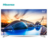 海信（Hisense）LED60EC660US 60英寸  炫彩4K智能电视14核配置 VIDAA3丰富影视教育资源 (亮银白)