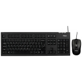 富勒（Fühlen）L600 键盘鼠标套装 有线键鼠套装 笔记本台机电脑办公男女生通用 黑色